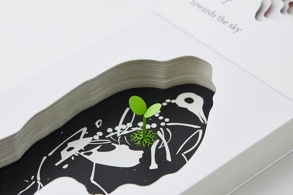 《鳥落地後》藝術書繪本