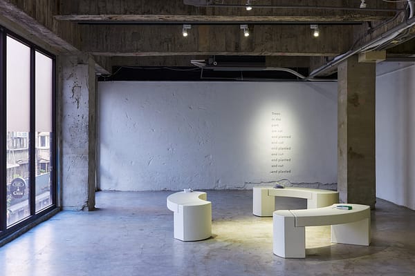 展覽-公園裡的樹被砍了又種又砍又種又砍又種又砍又種