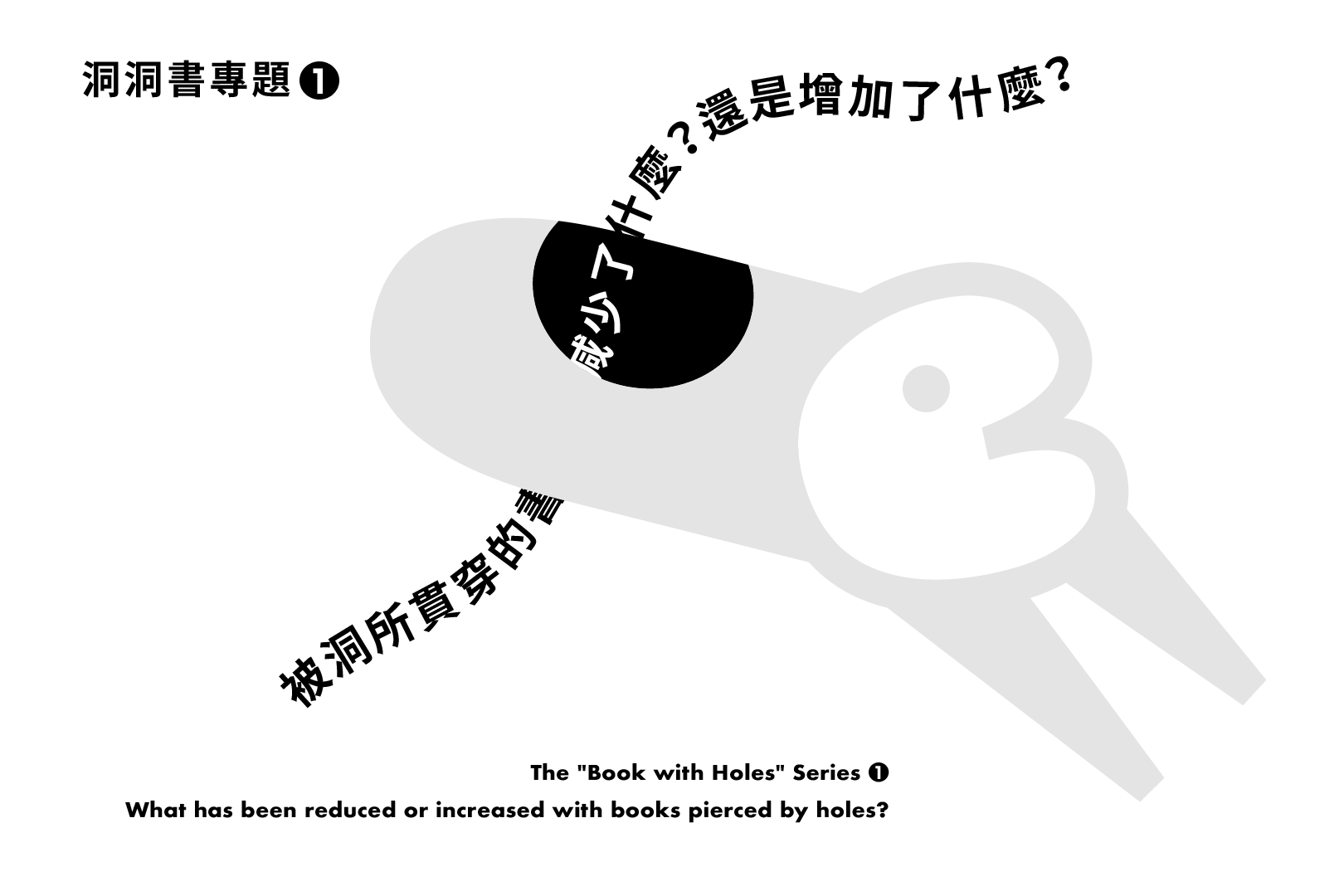 洞洞書專題①：被洞所貫穿的書，減少了什麼？還是增加了什麼？