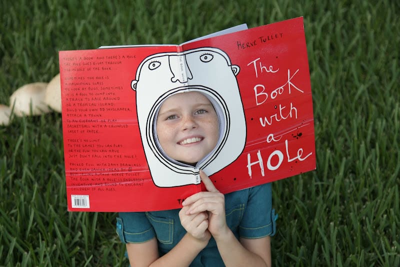 The Book with a Hole by Hervé Tullet